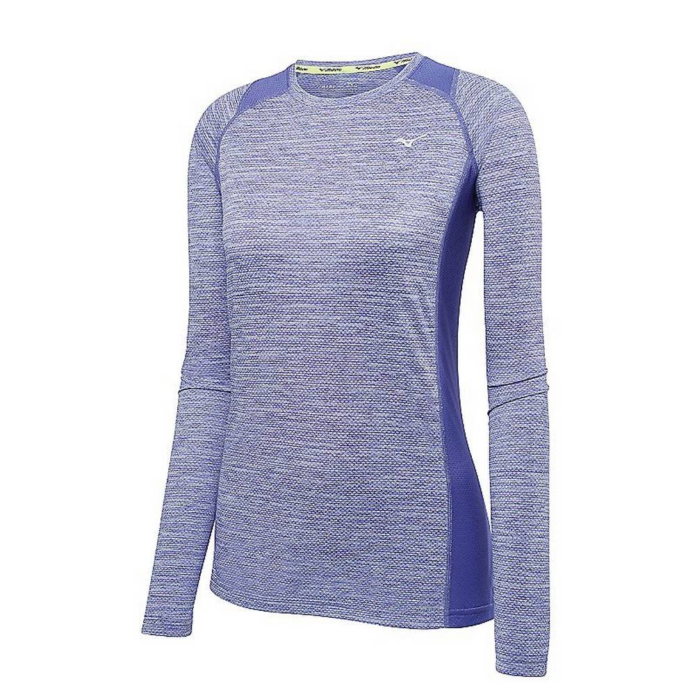 Damske Treningove Oblecenie Mizuno Alpha Long Sleeve Červené Kráľovská Modrá Vypredaj OGDH67198